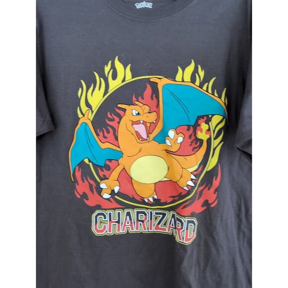 Grey - Pokemon - Charizard - Tshirt Size: Medium - Picture 2 of 4